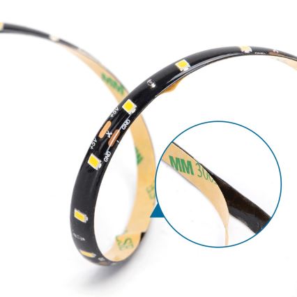 Aigostar - LED Strip 2m LED/4,9W/5V 6500K IP65 black