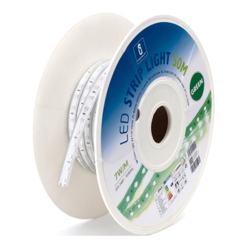 Aigostar - LED Strip 350W/230V, 50 m, Green, IP65