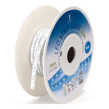Aigostar LED Strip 50 m, 350W, 230V, Blue, IP65