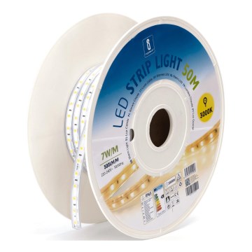 Aigostar - LED Strip 50m, 350W, 230V, 3000K (Warm White), IP65