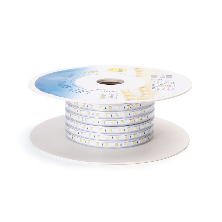 Aigostar - LED Strip 50m, 350W, 230V, 3000K (Warm White), IP65