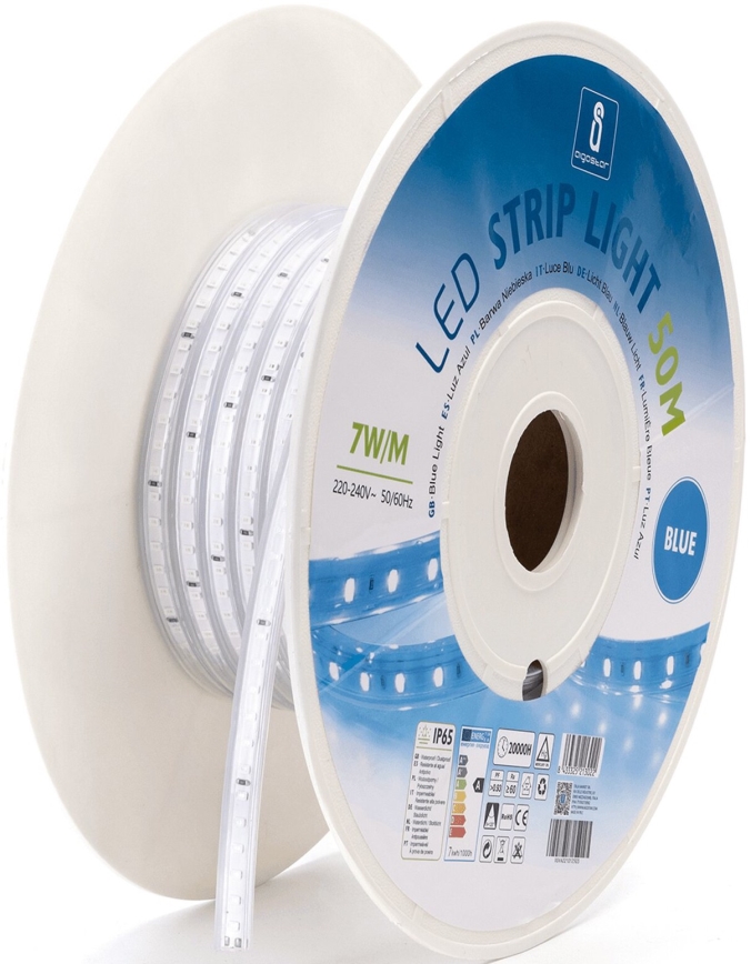 Aigostar - LED Strip LED/350W/230V 50m blue IP65
