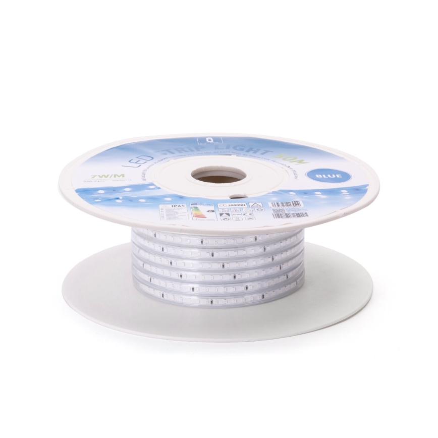 Aigostar - LED Strip LED/350W/230V 50m blue IP65