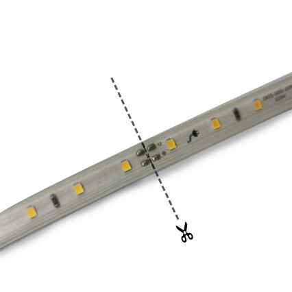 Aigostar - LED Strip LED/350W/230V 50m red IP65