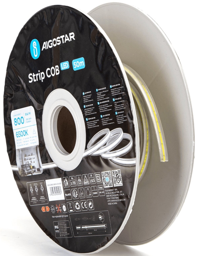 Aigostar - LED Strip LED/400W/230V 50m 6500K IP65