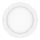 Aigostar - LED Surface-mounted ceiling light LED/12W/230V d. 17,4 cm 3000K white