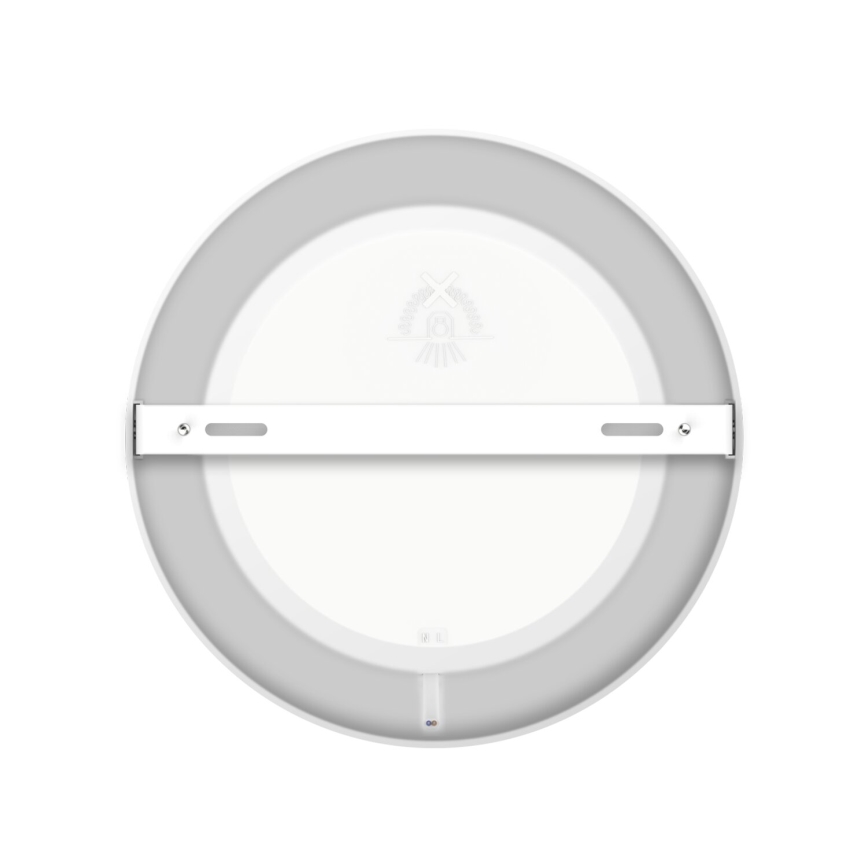 Aigostar - LED Surface-mounted ceiling light LED/12W/230V d. 17,4 cm 4000K white