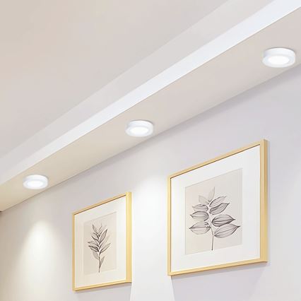 Aigostar - LED Surface-mounted ceiling light LED/12W/230V d. 17,4 cm 6500K white
