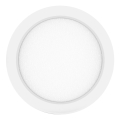 Aigostar - LED Surface-mounted ceiling light LED/18W/230V d. 22,6 cm 3000K white