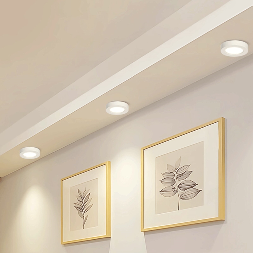 Aigostar - LED Surface-mounted ceiling light LED/18W/230V d. 22,6 cm 4000K white