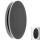 Aigostar - LED Wall light LED/12W/230V 6500K 25 cm black