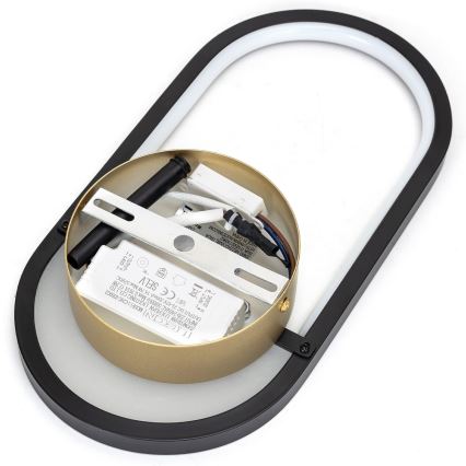 Aigostar - LED Wall light LED/13,5W/230V 2700K black/gold