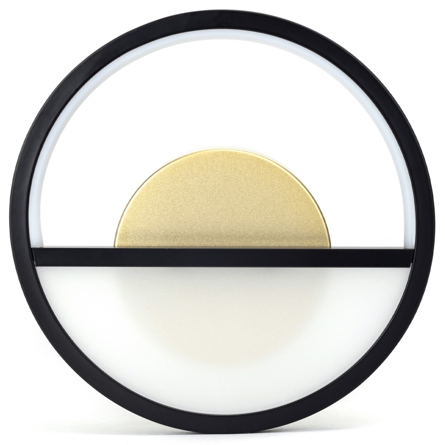 Aigostar - LED Wall light LED/13,5W/230V 6500K black/gold