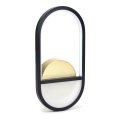 Aigostar - LED Wall light LED/13,5W/230V 6500K black/gold