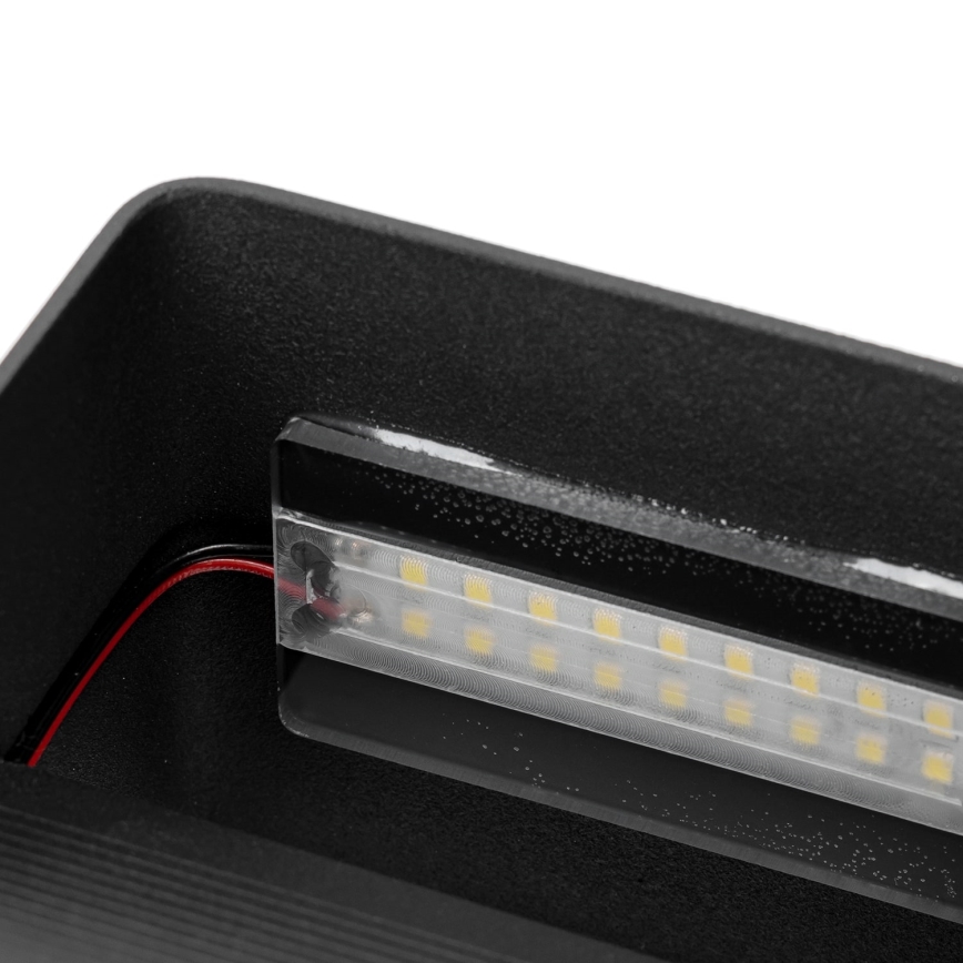 Aigostar - LED Wall light LED/5,5W/230V 10x10 cm black