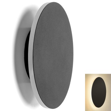 Aigostar - LED Wall light LED/6,5W/230V 3000K 18 cm black