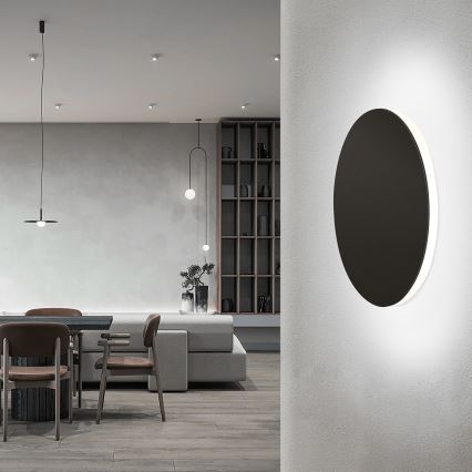 Aigostar - LED Wall light LED/6,5W/230V 6500K 18 cm black
