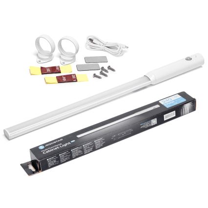 Aigostar - LED wardrobe light with motion sensor LED/5W/5V 1800 mAh 5700K white
