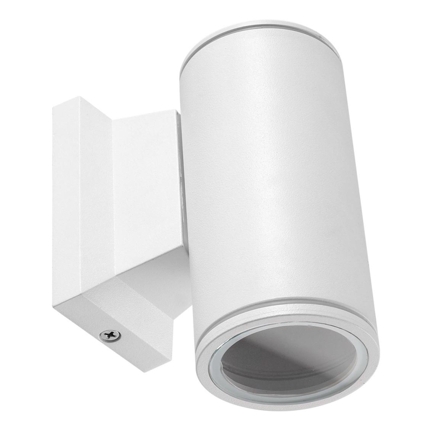Aigostar - Outdoor wall light 1xGU10/230V white IP65 round