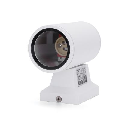 Aigostar - Outdoor wall light 1xGU10/230V white IP65 round
