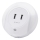Aigostar - Plug-in LED Night Light with Dusk Sensor and USB LED/0,4W/230V