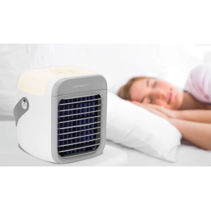Aigostar - Portable air cooler 8W/5V white