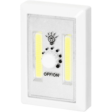 Aigostar - Portable LED Night Light LED/3xAAA 6500K