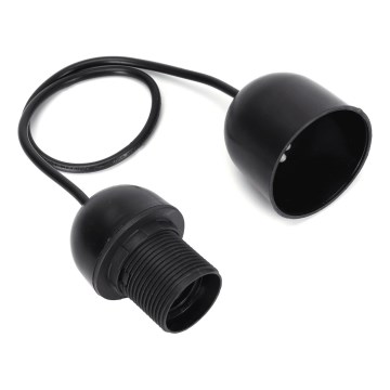 Aigostar - Power cable 1xE27/60W/250V black