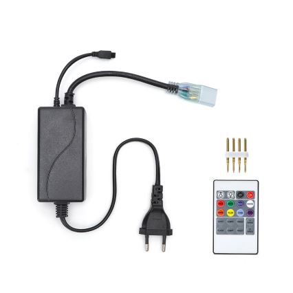 Aigostar - Power cable for LED RGB strip 600W/230V with remote control