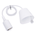 Aigostar - Power cord 1xE27/60W/250V white