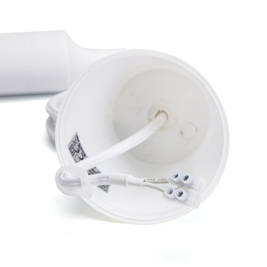 Aigostar - Power cord 1xE27/60W/250V white