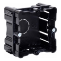 Aigostar - Recessed mounting box, black
