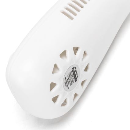 Aigostar - Rechargeable neck fan 4W/5V 2000mAh white