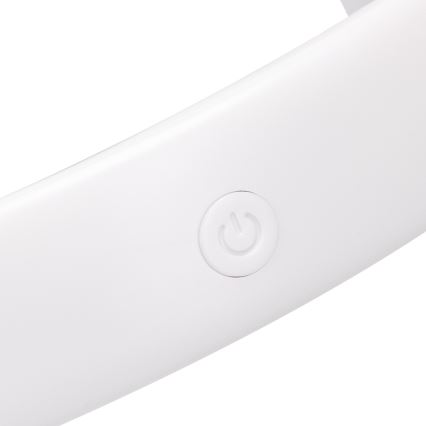 Aigostar - Rechargeable neck fan 4W/5V 2000mAh white