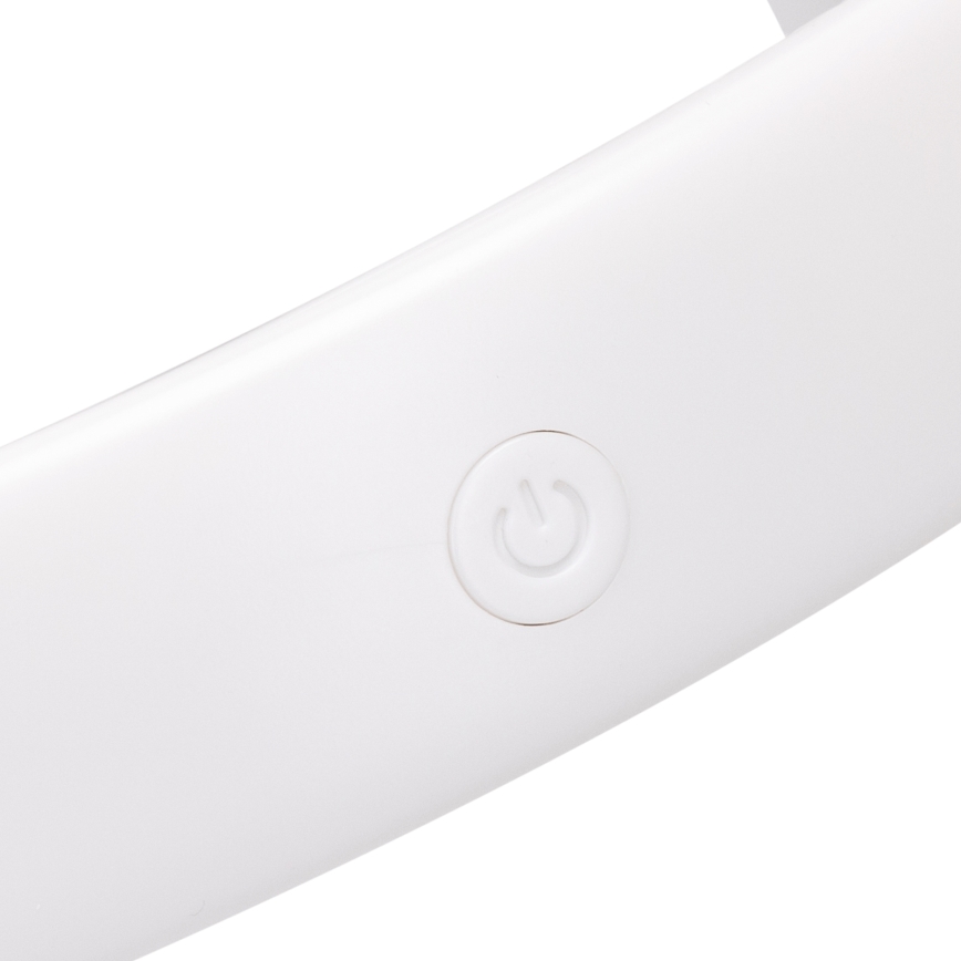 Aigostar - Rechargeable neck fan 4W/5V 2000mAh white