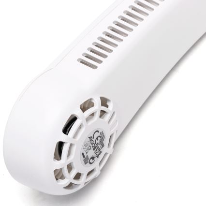 Aigostar - Rechargeable neck fan 4W/5V 2000mAh white