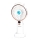 Aigostar - Rechargeable pocket fan 5W/5V 2400mAh USB white