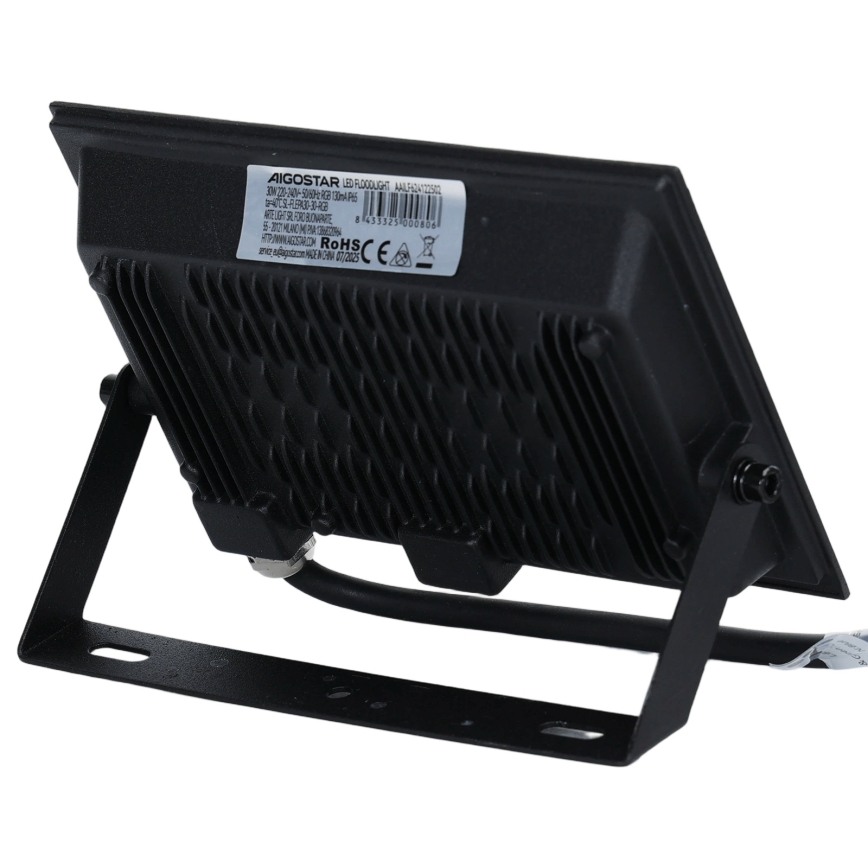 Aigostar - Dimmable RGB LED Floodlight 30W/230V IP65 + Remote Control