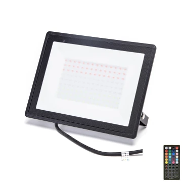 Aigostar - RGB LED Dimmable Floodlight LED/100W/230V IP65 + Remote Control