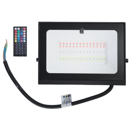 Aigostar - LED RGB Dimmable Floodlight LED/50W/230V IP65 + Remote Control
