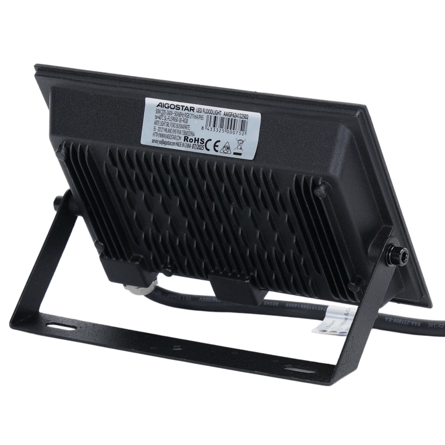 Aigostar - LED RGB Dimmable Floodlight LED/50W/230V IP65 + Remote Control
