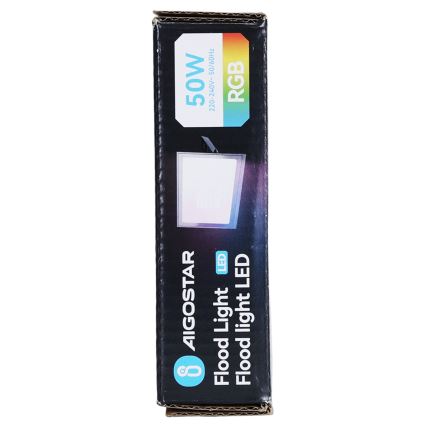 Aigostar - LED RGB Dimmable Floodlight LED/50W/230V IP65 + Remote Control