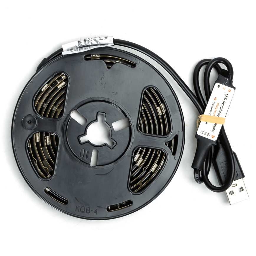 Aigostar - RGBIC Dimmable LED Strip 2 m, 4.9 W, 5 V + Remote Control