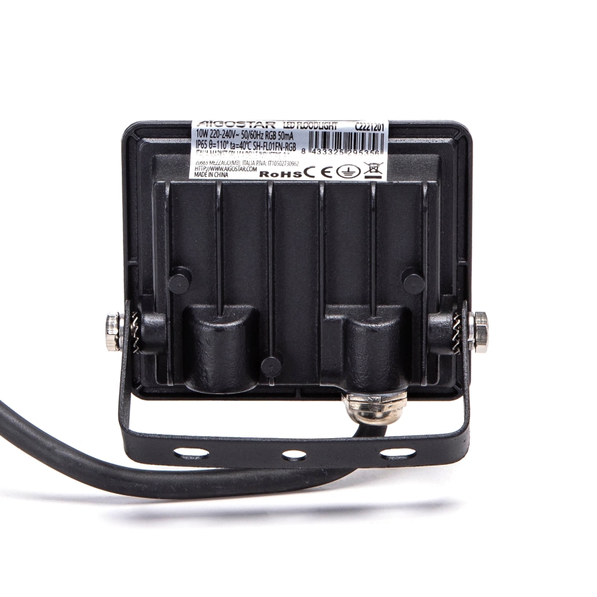Aigostar - LED RGBW Dimmable Floodlight LED/10W/230V IP65 + Remote Control