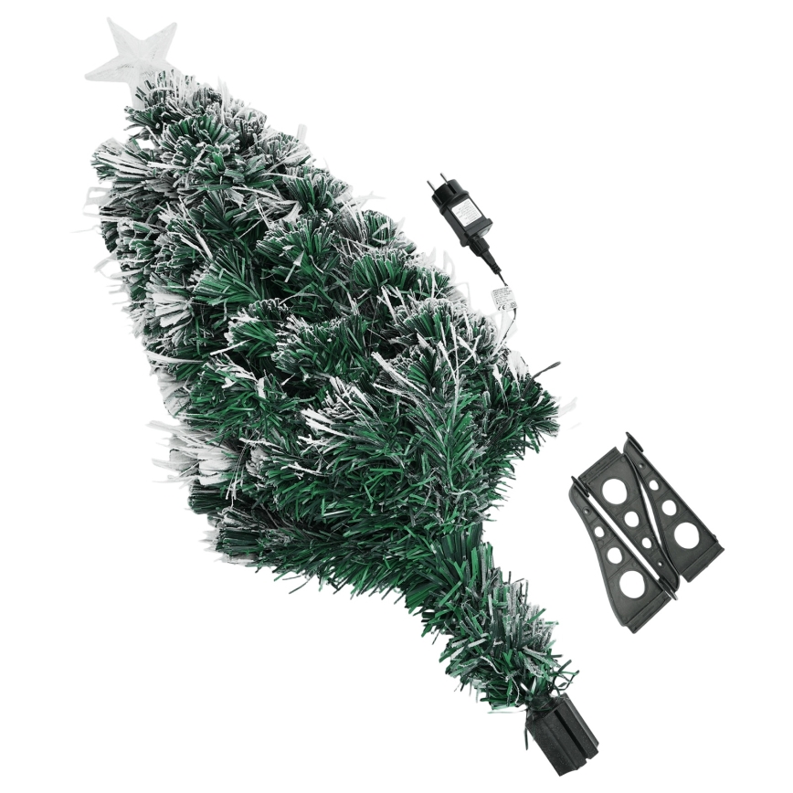 Aigostar - LED Outdoor Christmas Tree 85 LEDs/8 functions 0.9 m IP44 multicolor