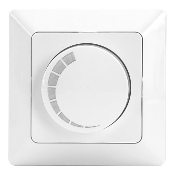 Aigostar - Rotary dimmer 110W/230V white