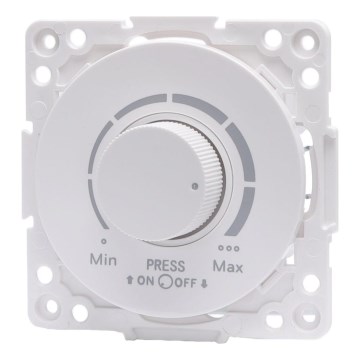 Aigostar - Rotary dimmer 300W/230V white