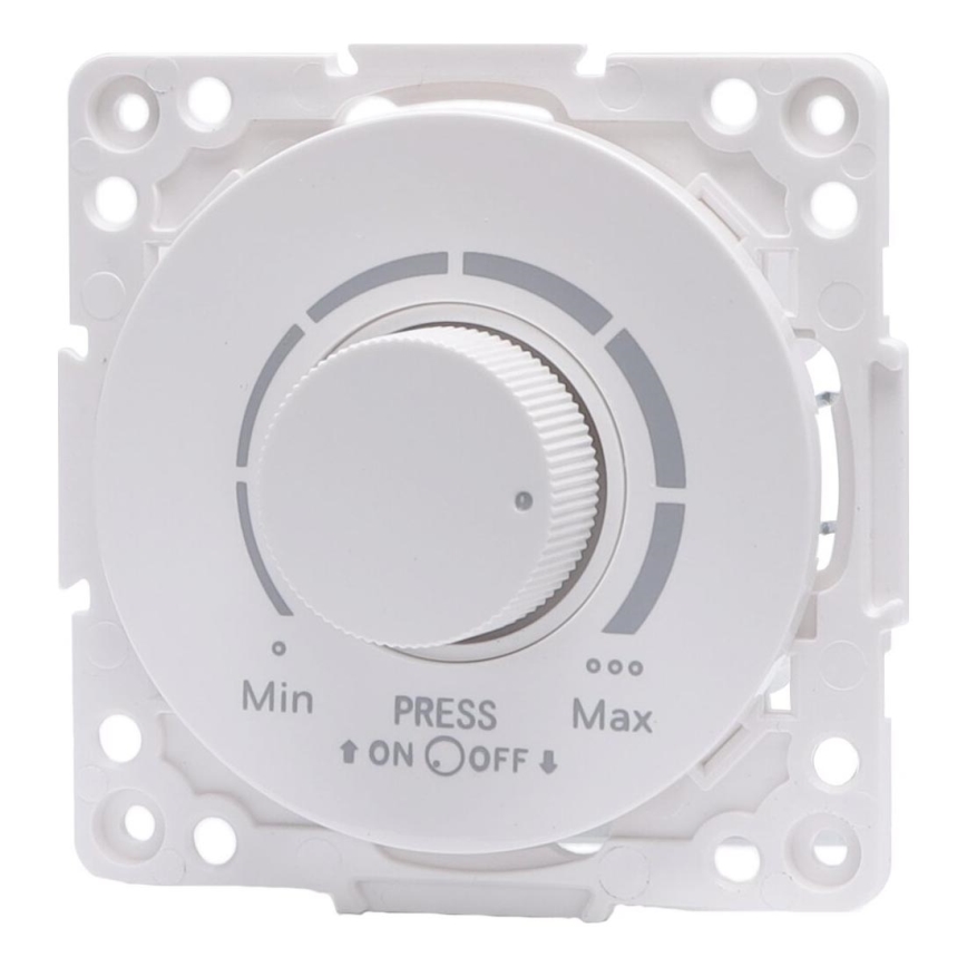 Aigostar - Rotary dimmer 300W/230V white