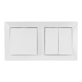 Aigostar - SET 2x Home switch with a frame