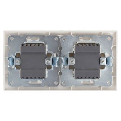 Aigostar - SET 2x House switch with a frame